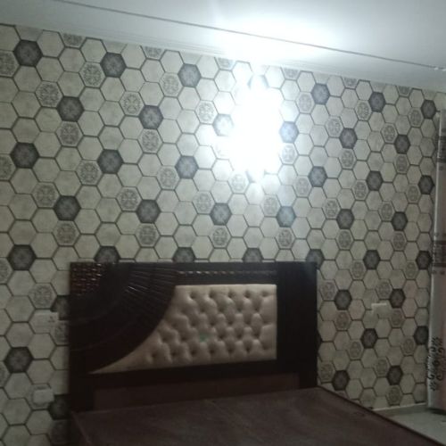 Interior view of a modern one-bedroom studio apartment